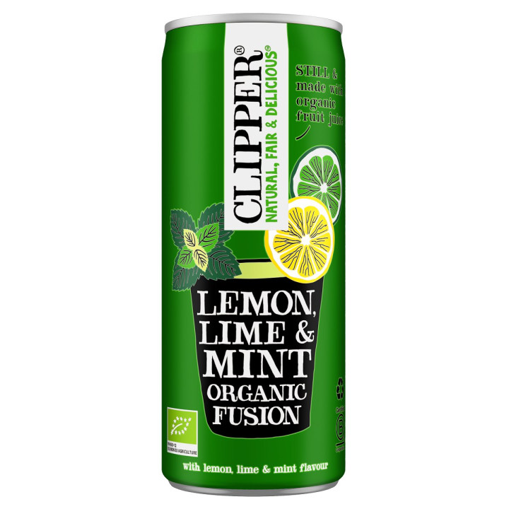 Napój Owocowy Cytryna Limonka Mięta BIO 250 ml - Clipper - Ekochatka