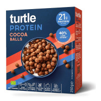 Kulki Proteinowe Kakaowe Bezglutenowe BIO 250 g - Turtle