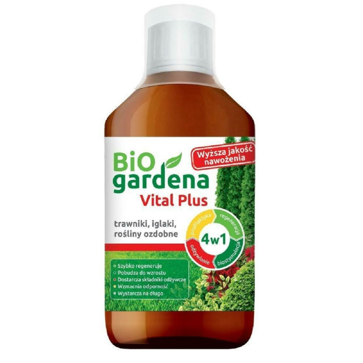 Nawóz Uniwersalny Płynny Organiczny Koncentrat Vital Plus 450 ml - Bio