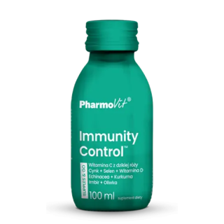 Shot Immunity Control Bezglutenowy Wegański 100 ml - Pharmovit - Ekoch