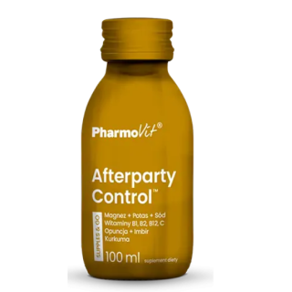 Shot Afterparty Control Bezglutenowy Wegański 100 ml - Pharmovit - Eko