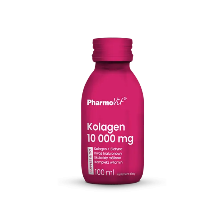 Shot Kolagen Bezglutenowy 10 000 mg Hydrolizowany 100 ml - Pharmovit -