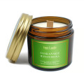 Świeca Sojowa Zapachowa Wegańska Toskańskie Winogorna z Drewnianym Knotem 120 ml - Your Candle