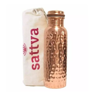 Butelka Miedziana Hammer Ayurveda Wegańska 950 ml - Sattva - Ekochatka