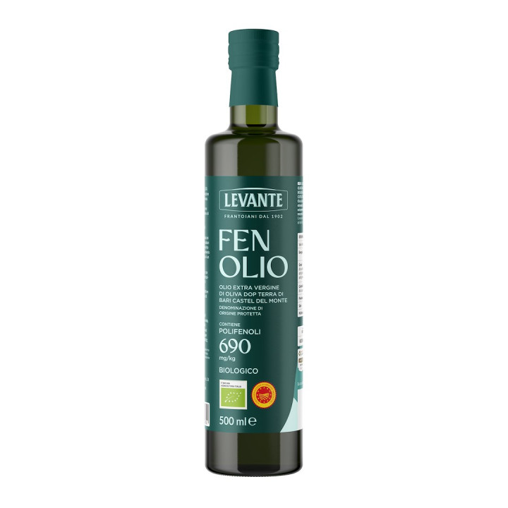 Oliwa Extra Virgin Wysokopolifenolowa BIO PDO Terra Di Bari 500ml - Le