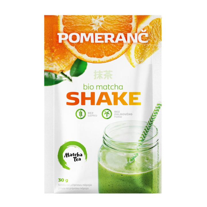 Shake z Matchą i Pomarańczą Bezglutenowy BIO 30 g - Amylon - Ekochatka