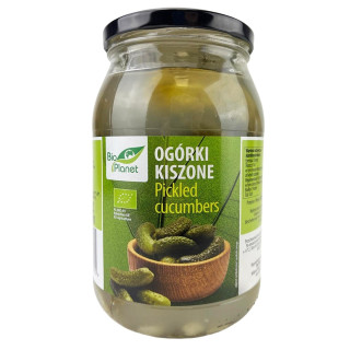 Ogórki Kiszone BIO 820 g (460 g) Ekologiczne z Koperkiem i Czosnkiem -