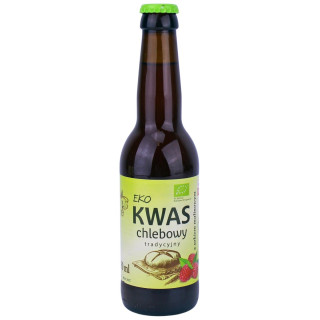 Kwas Chlebowy z Sokiem Malinowym BIO 330 ml - EKO Natura - Ekochatka