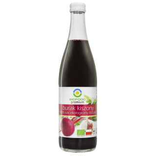 Sok z Buraka Kiszonego NFC Bezglutenowy BIO 500 ml - Biofood - Ekochat