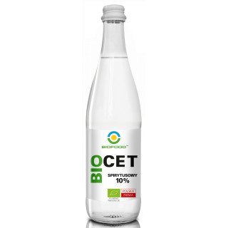 Ocet Spirytusowy 10% BIO Bezglutenowy 500 ml - Biofood - Ekochatka