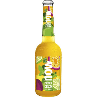 Lemoniada BIO Passion Crush z Marakują i Miętą 330 ml - NOW - Ekochatk