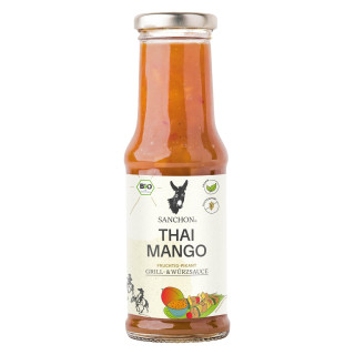 Sos Thai Mango Bezglutenowy BIO Wegański 210 ml - Sanchon - Ekochatka