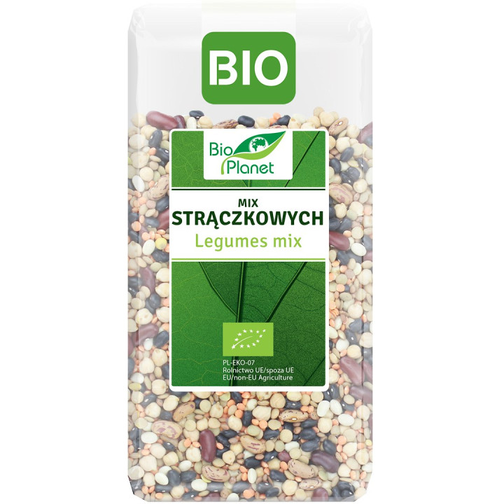 Mix Strączkowych BIO Ekologiczny 400 g - BIO Planet - Ekochatka