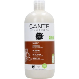 Żel Pod Prysznic Kokos i Wanilia ECO Wegański 500 ml - Sante - Ekochat