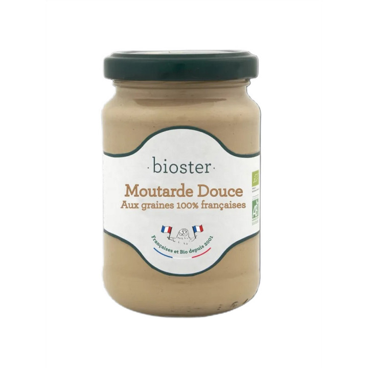 Musztarda Łagodna BIO Wegańska 200 g - Bioster - Ekochatka