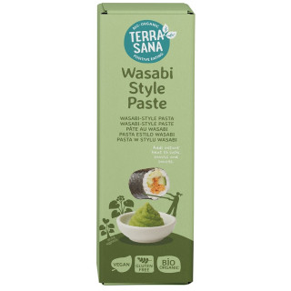 Pasta Wasabi Bezglutenowa BIO 50 g - Terrasana - Ekochatka