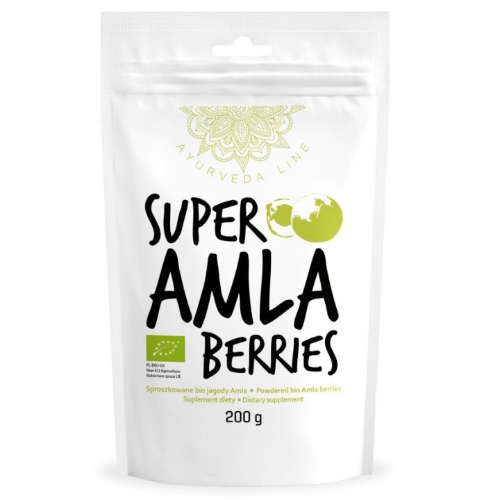Amla Sproszkowana BIO 200 g - Diet-food - Ekochatka
