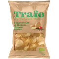 Chipsy Ziemniaczane Śmietankowo-Cebulowe Wegańskie BIO 125 g - Trafo