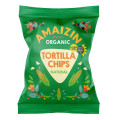 Chipsy Tortilla Kukurydziane Solone Bezglutenowe BIO 75 g - Amaizin