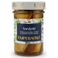 Sardynki Europejskie w Oliwie z Oliwek Extra Virgin BIO 126 g - Emperatriz