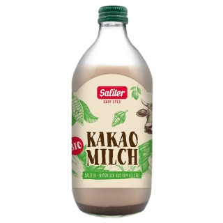 Mleko Czekoladowe UHT BIO 500 ml Półtłuste - Saliter - Ekochatka