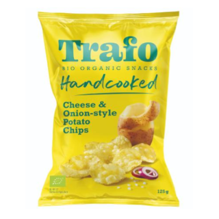 Chipsy Ziemniaczane Serowo-Cebulowe Wegańskie BIO 125 g - Trafo - Ekoc