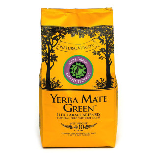 Yerba Mate Mas Iq Tropical Wegańska 400 g - Yerba Mate Green - Ekochat