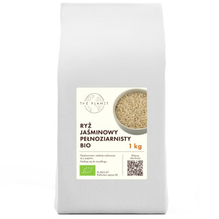 Ryż Jaśminowy Pełnoziarnisty BIO 1 kg - The Planet - Ekochatka