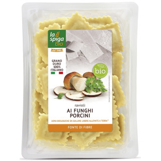 Ravioli Świeże z Borowikami BIO 250 g - La Spiga - Ekochatka