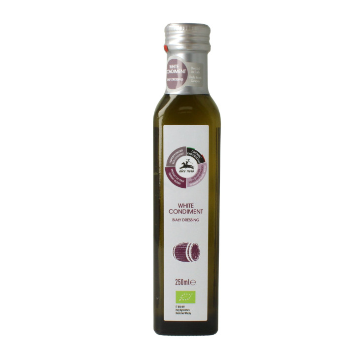Dressing Biały BIO Ocet Winny 250 ml - Alce Nero - Ekochatka