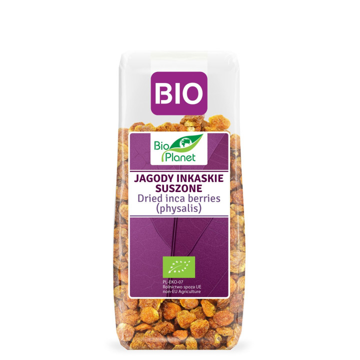 Jagody Inkaskie Suszone BIO 100 g - BIO Planet - Ekochatka