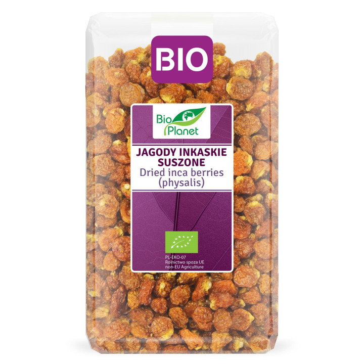 Jagody Inkaskie Suszone BIO 1 kg - BIO Planet - Ekochatka