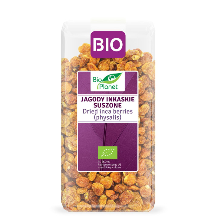 Jagody Inkaskie Suszone BIO 400 g - BIO Planet - Ekochatka