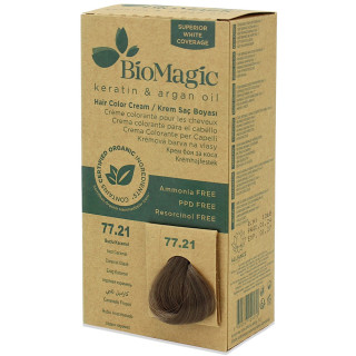 Farba do Włosów Mrożony Karmel Profesjonalna z Keratyną 250 g - Biomag