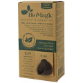 Farba do Włosów Intensywny Popielaty Blond 7.11 z Olejami Naturalnymi 250 g - Biomagic