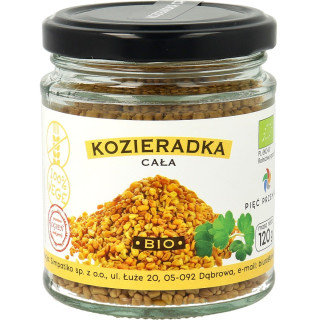 Kozieradka Ziarno Bezglutenowa BIO 120 g - Pięć Przemian - Ekochatka