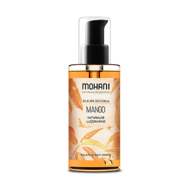 Olejek do Ciała Ujędrniający Mango Wegański 150 ml - Mohani - Ekochatk