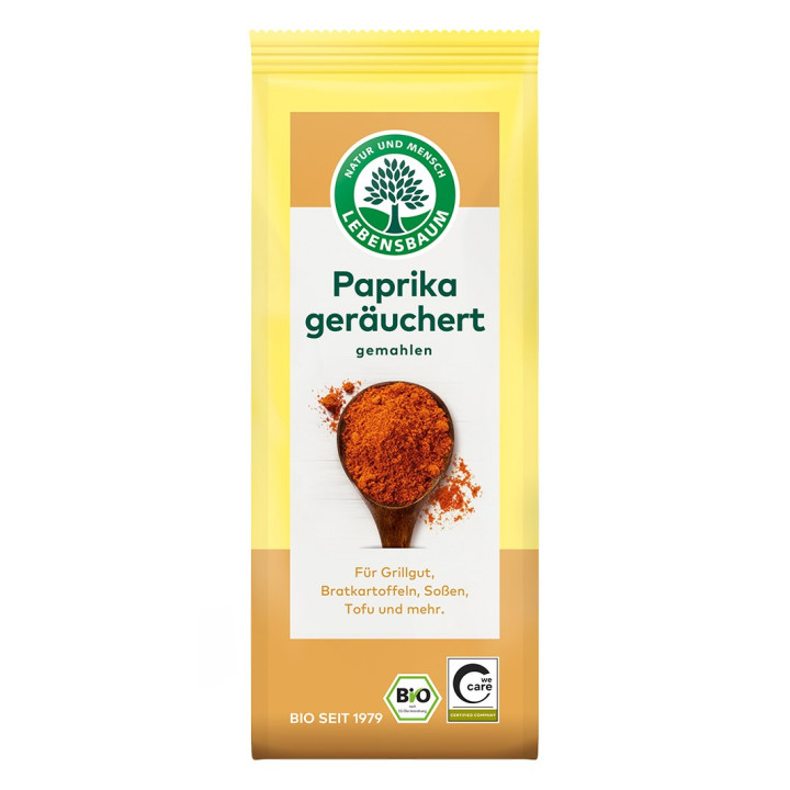 Papryka Wędzona BIO Mielona 50 g - Lebensbaum - Ekochatka