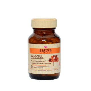 Guggul Balsamowca Indyjskiego na Cholesterol Wegański 60 Kapsułek - Sa