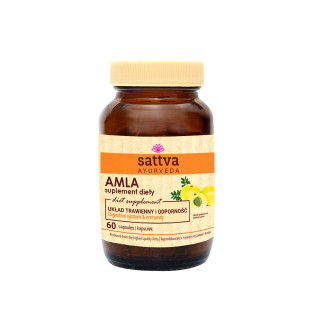 Amla Ekstrakt Wegański 450 mg 60 Kapsułek - Sattva - Ekochatka