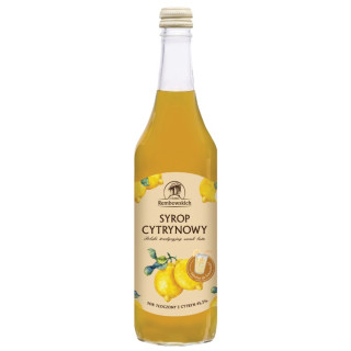 Syrop Cytrynowy Wegański 500 ml - Rembowscy - Ekochatka