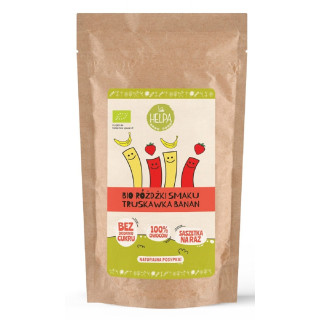 Owoce Liofilizowane MIX Truskawka Banan BIO 20 g (10 x 2 g) - Helpa - 