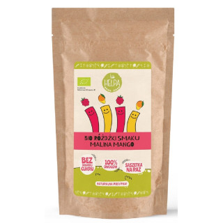 Różdżki Smaku MIX Malina Mango Liofilizowane Owoce BIO 10 x 2 g 20 g -