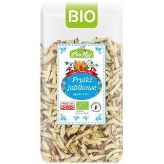 Frytki Jabłkowe Bezglutenowe BIO Wegańskie 60 g - BIO Raj - Ekochatka