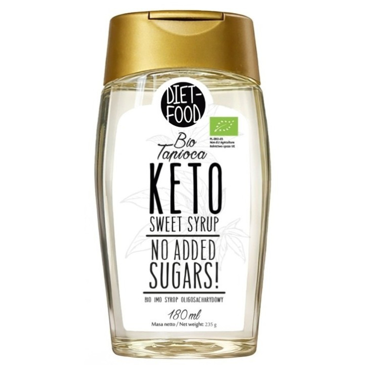 Syrop z Tapioki Keto Bezglutenowy BIO 180 ml - Diet-food - Ekochatka