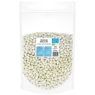 Fasolka Biała Jaś BIO 5 kg Horeca Wegańska Wysokobiałkowa - Bio Planet