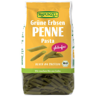 Makaron Proteinowy z Groszku Zielonego Penne Bezglutenowy BIO 300 g - 