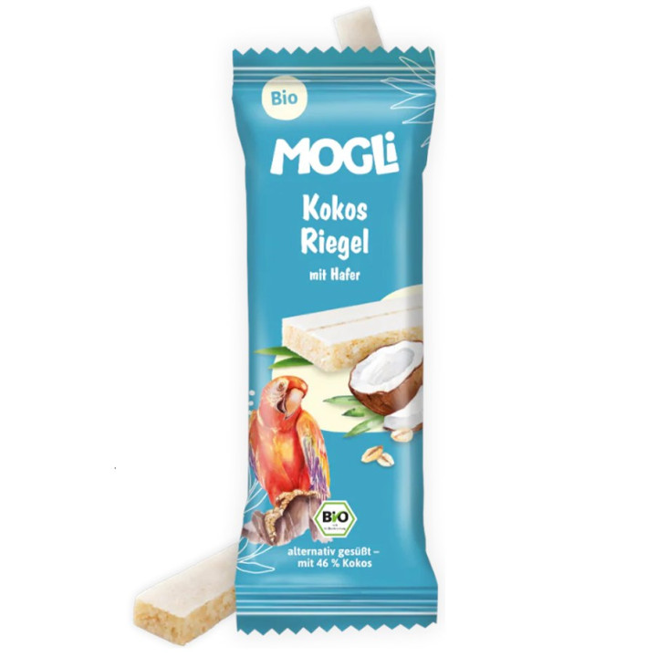 Baton Kokosowy BIO 25 g - Mogli - Ekochatka