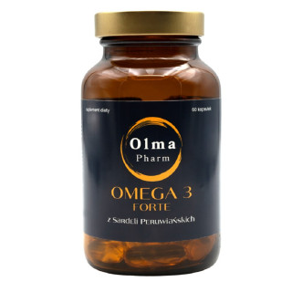 Omega-3 Forte Kwasy Tłuszczowe 60 Kapsułek - Olma Pharm - Ekochatka