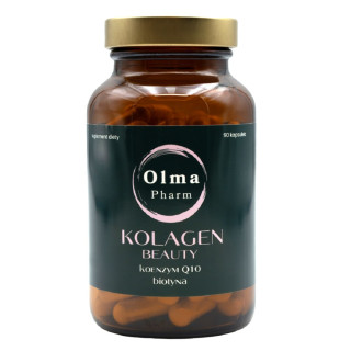 Kolagen Beauty z Koenzymem Q10 i Biotyną 90 Kapsułek - Olma Pharm - Ek